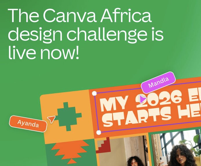 The Canva Africa Design Challenge 2025 for young African creatives (US$10,000 prize)